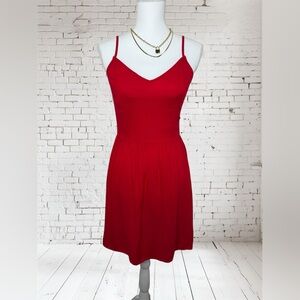 Dress red size 8